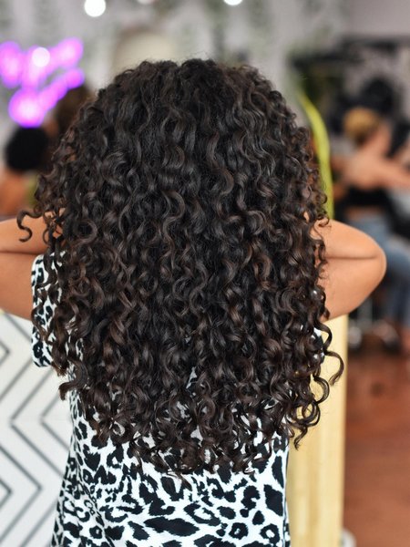 Black Curly Hair