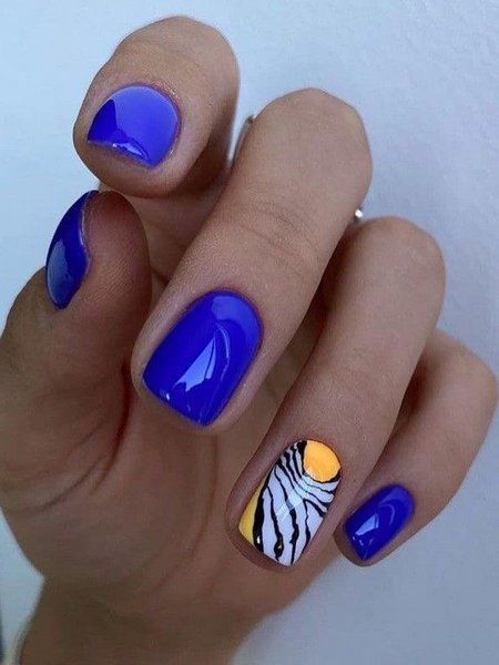 Blue Nail Colors