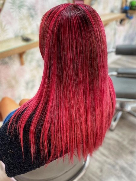 Cherry Red Hair Color