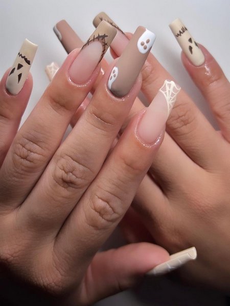 Classy Long Nails