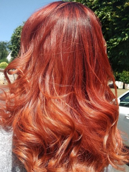 Copper Red Hair Color