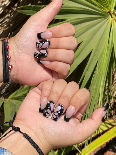 Cute Black Nails