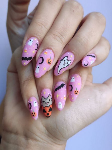 Cute Halloween Nails