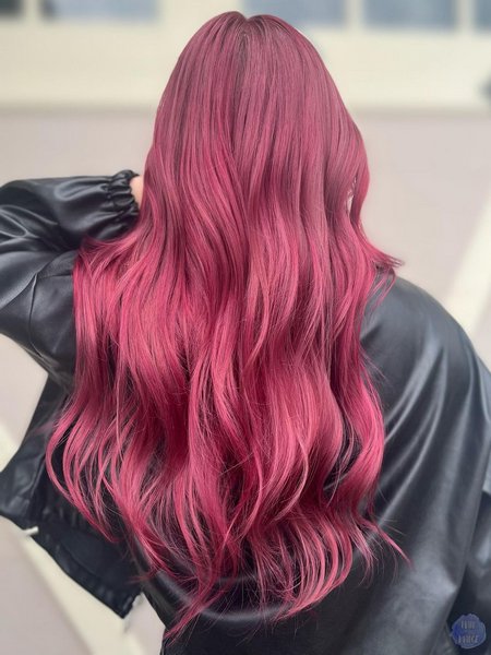 Cute Pink Hairstyles