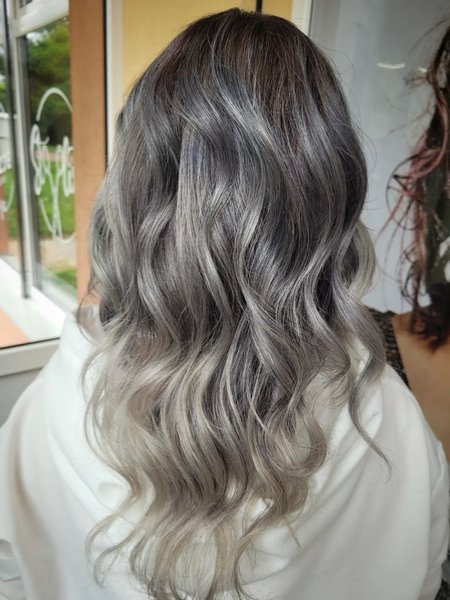 Grey Ombre Hair