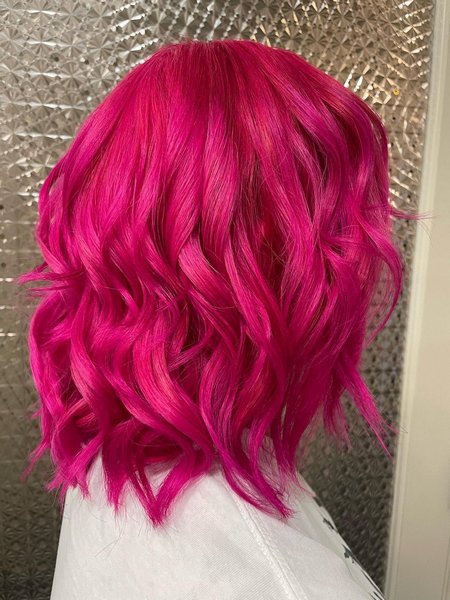 Hot Pink Hair