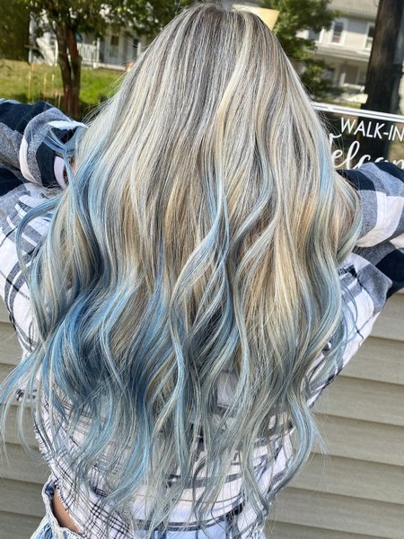 Light Blue Hair