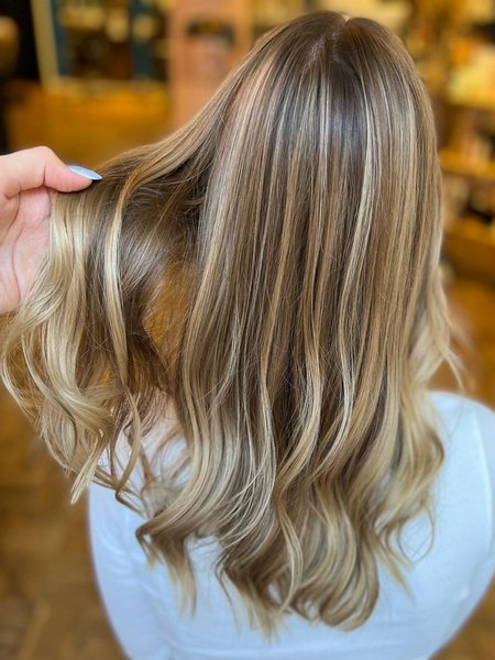 Light Brown Hair With Blonde Highlights
