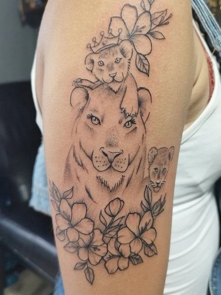 Lioness Tattoo Designs