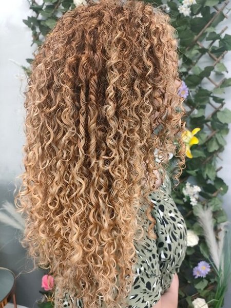 Long Curly Hair