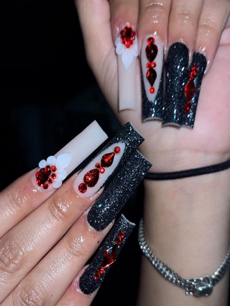 Long Nail Designs