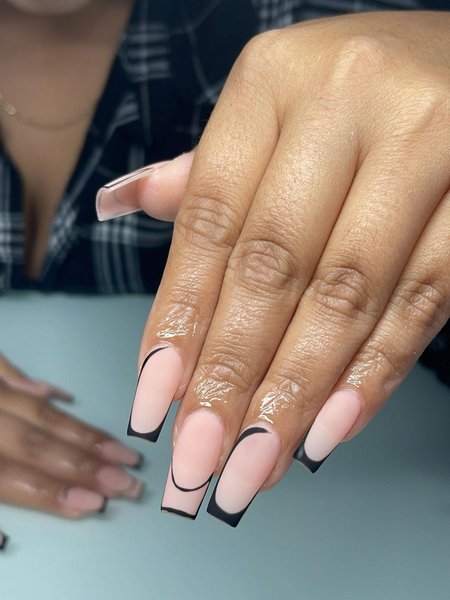 Long Square Nails