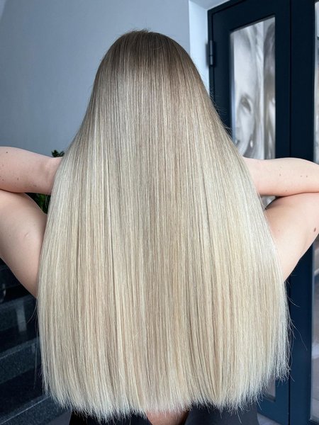 Ombre Straight Hair