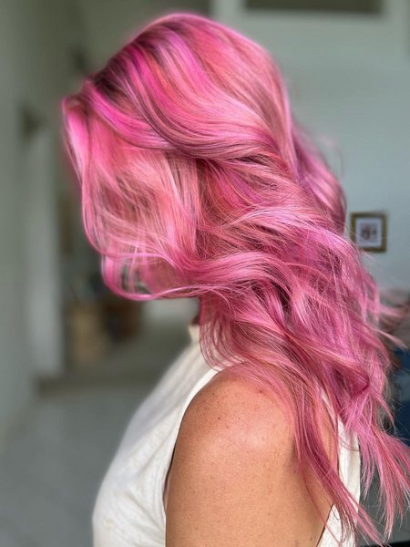 Pastel Pink Hair