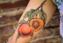 Peach Tattoos