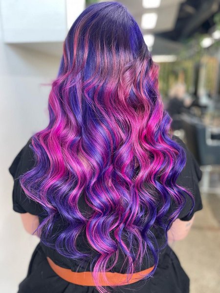 Pink And Purple Hair