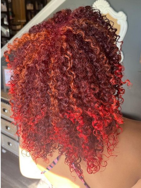 Red Curly Hair