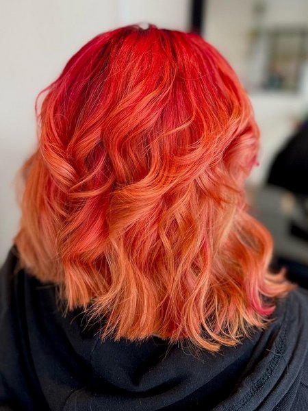 Red Orange Hair