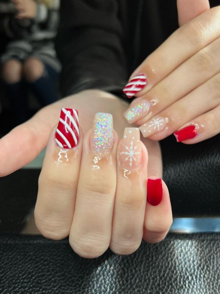 Short Christmas Nails