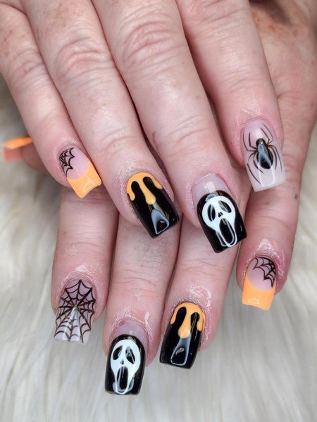 Short Halloween Nails