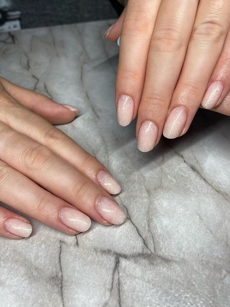 Short Nude Nails