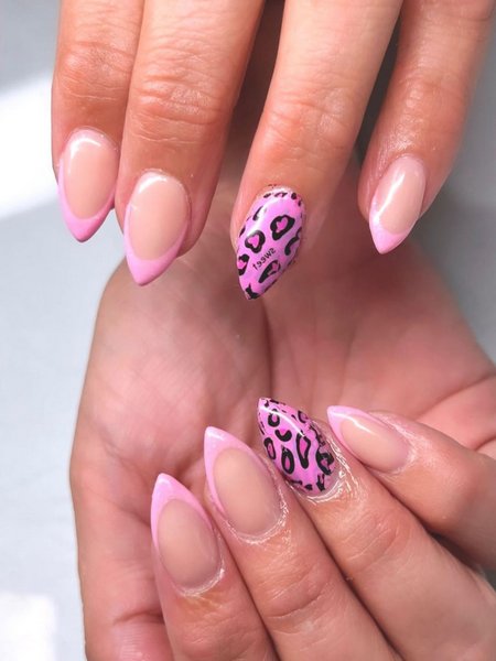 Short Stiletto Nails