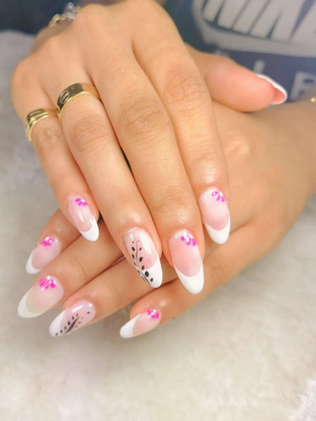 Summer French Tip Nails