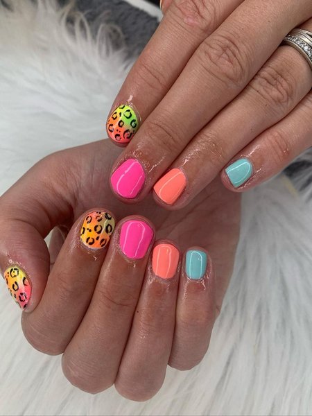 Summer Gel Nails