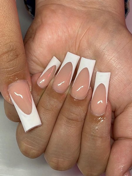 White French Tip Nails