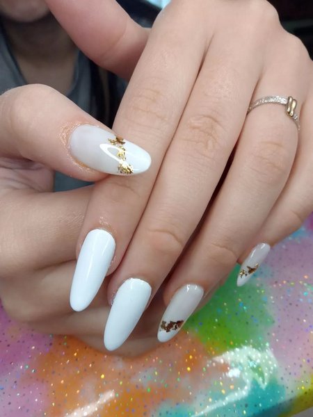 White Nails Designs